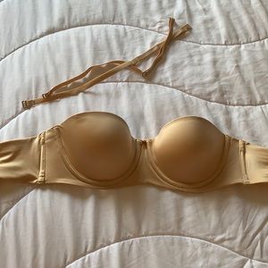 Nude Strapless Savage x Fenty Bra